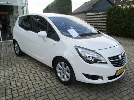 Opel Meriva - 1.4 TURBO BLITZ navigatie leer 1e eigenaar dealer NL auto als nieuw - 1