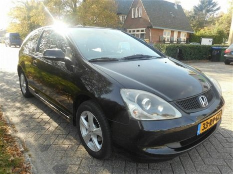 Honda Civic - 1.7 CTDi S 101pk Airco 2e eig Zuinig 1 op 20 OHhistorie - 1