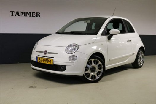 Fiat 500 - 1.2 SenS SPORT Automaat, LEER, Airco, inkl BTW - 1