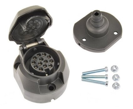 Aanhanger stekkerdoos 13-polig 12V DC - 1