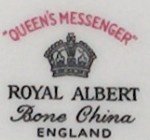 kop en schotel van Royal Albert....Queens messenger - 2