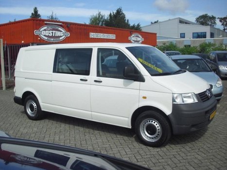 Volkswagen Transporter - 2.5 TDI 340 Trendline DC (verlengd, bj07, 5750, -) - 1