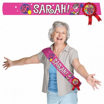 Sarah feest versiering - Sarah feestartikelen - 3