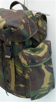 Rugtas / Rugzak, Gevechts, Woodland Camouflage, Koninklijke Landmacht, 1996.(Nr.1) - 2