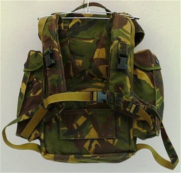 Rugtas / Rugzak, Gevechts, Woodland Camouflage, Koninklijke Landmacht, 1996.(Nr.1) - 3