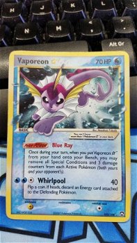 Vaporeon goldstar 102/108 Ex Power Keepers gebruikt nr1 - 1