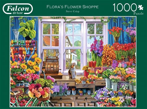 Falcon de Luxe - Flora's Flower Shoppe - 1000 Stukjes - 2