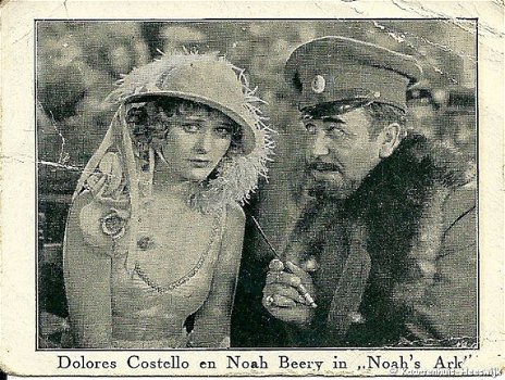 Dolores Costello en Noah Beery in Noah's Ark - 1