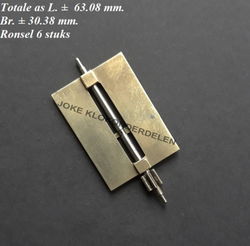 = Windvleugel = Engelse staande klok = oud 38250