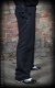 Uitverkoop, Rumble 59, Vintage loose fit pants Sacramento Striped Black, Wijde 50's broek. - 5 - Thumbnail