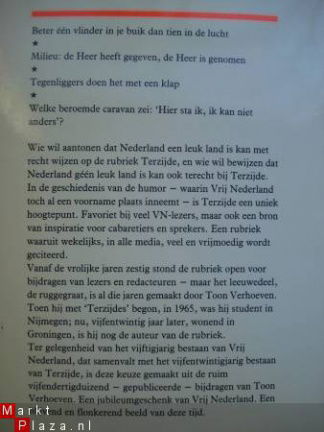 Terzijde / Toon Verhoeven ; met tek. van Peter Vos - nr. 1