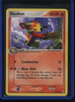 Blaziken 20/110 Rare Ex Holon Phantoms - 1