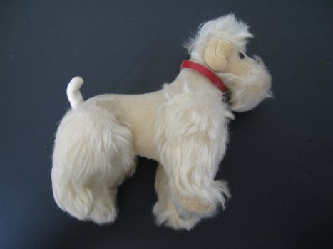 Oude Steiff pluche hond... - 3