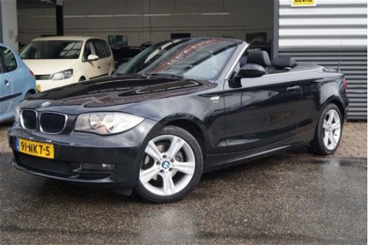 BMW 1-serie Cabrio - 118i Executive LEDER/AIRCO/6 BAK/DEALER OND - 1