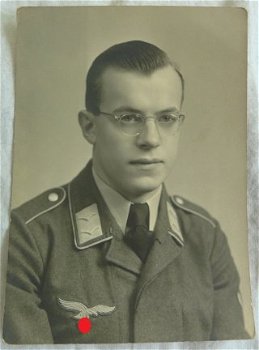 Foto Postkaart / Postkarte, Luftwaffe, Gefreiter (Korporaal), jaren'30/'40.(Nr.1) - 1