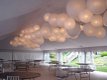 Super Grote Witte lampion 75, 90 of 120 cm. ook brandvertragend voor evenementen decoratie - 7 - Thumbnail