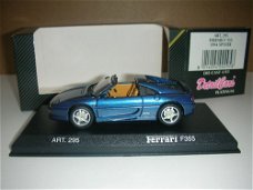 1:43 oude Detailcars 295 Ferrari 355 Spyder (targa) 1994 blauw