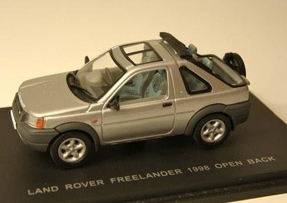 1:43 UH Land Rover Freelander 1998 grijs open cabrio - 2