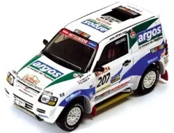 1:43 Ixo Mitsubishi Pajero 4th Dakar 2002 nr 207 - 0