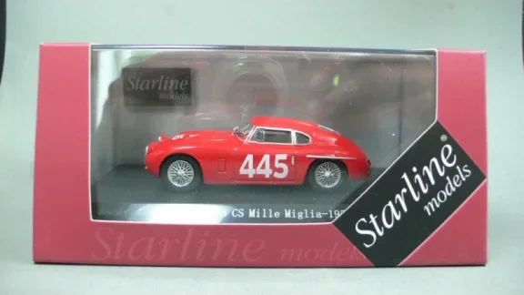 1:43 Starline Siata 208 CS coupe 1953 #445 Mille Miglia - 1