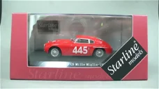 1:43 Starline Siata 208 CS coupe 1953 #445 Mille Miglia