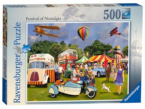 Ravensburger - Festival of Nostalgia - 500 Stukjes Nieuw - 2