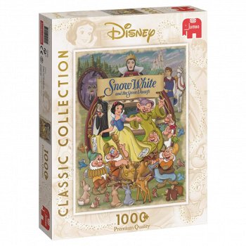 Jumbo - Snow White and the Seven Dwarfs - 1000 Stukjes - 3