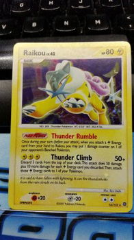 Raikou 16/132 Holo Diamond & Pearl Secret Wonders nm - 1