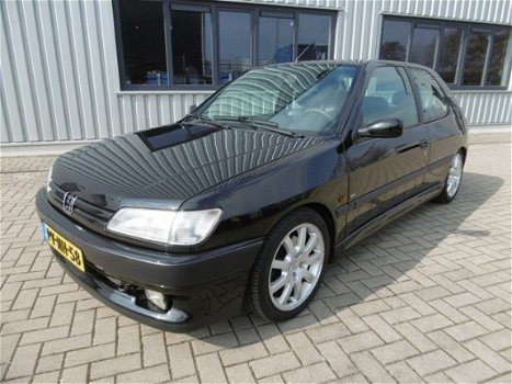 Peugeot 306 - 2.0 GTI H6 Zwart 163 Pk Orgineel Nederlands - 1