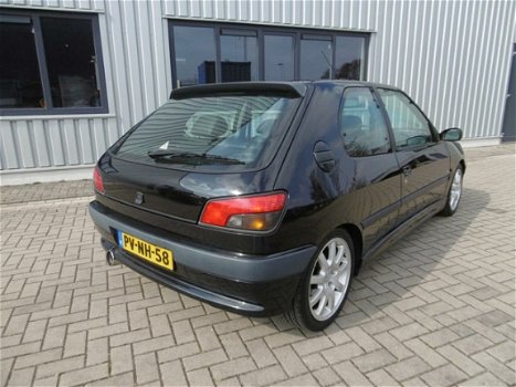 Peugeot 306 - 2.0 GTI H6 Zwart 163 Pk Orgineel Nederlands - 1