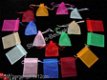 25 EFFEN GEM. Organza Zakjes bedankjes traktaties sieraden - 1 - Thumbnail