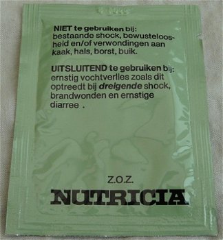 Zakje Natriumzout, Nutricia, in verpakking, Koninklijke Landmacht, 1987.(Nr.4) - 5