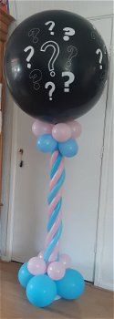 Gender reveal ballonnen - 8
