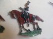 Veertien oude tinnen soldaatjes te paard ca. 1920...uit Frankrijk! - 4 - Thumbnail