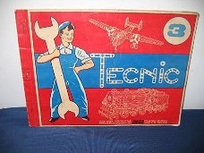 Tecnic 3 origineel Unica boekje 24 blz, eind jaren '40