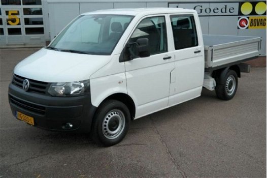 Volkswagen Transporter - 2.0 TDI L2 DC Pick-Up DSG automaat 103kw 140pk org. NL-auto - 1