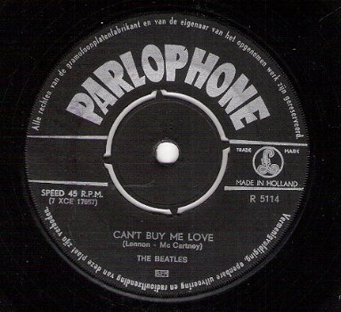 Beatles – Can't Buy Me Love & You Can't Do That – 1964- ook jukebox - 1