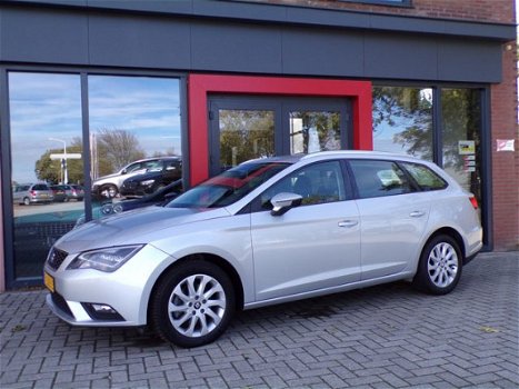 Seat Leon ST - 1.6 TDI STYLE CONNECT Automaat Navi Cruise ECC - 1