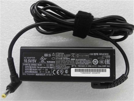 Replacement Notebook Adapter for Sony VGP-AC10V10 Notebook Adapter - 1