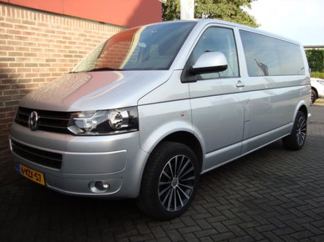 Volkswagen Transporter - 2.0 TDI L2H1 DC Comfortline Airco Cruise Navi Tekhaak - 1