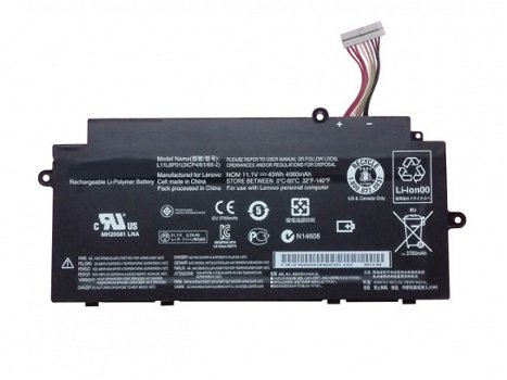 Lenovo L11M3P02 Battery For Lenovo Ideapad U510 U31 Touch 4060mAh/45Wh 11.1V - 1