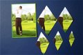 p3a Piramide geknipt plaatje, golfsport - 1 - Thumbnail