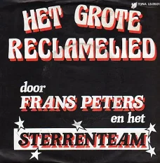 Frans Peters & het Sterrenteam : Het grote reclamelied (1985)