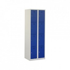 Locker (helmkast) 8 deuren h180xb80xd50cm Vanaf: €215.00