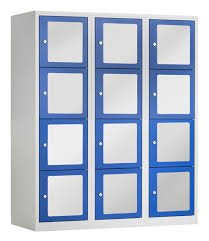 Locker 12 transparante deuren Vanaf: €595.00 - 1