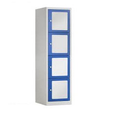 Locker 4 transparante deuren Vanaf: €229.00 - 1