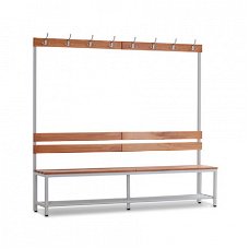 Zitbank met kledinghaken 150 cm Vanaf: €179.00