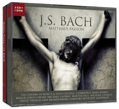 The Choir of Jesus College Cambridge - Johann Sebastian Bach Matthaus Passion ( 4 Discs , 3 CD & - 1