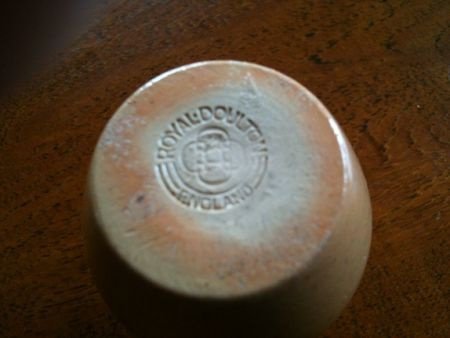 Mooie antieke Royal Doulton zout geglazuurde steengoed kruik...ca. 1920 - 2