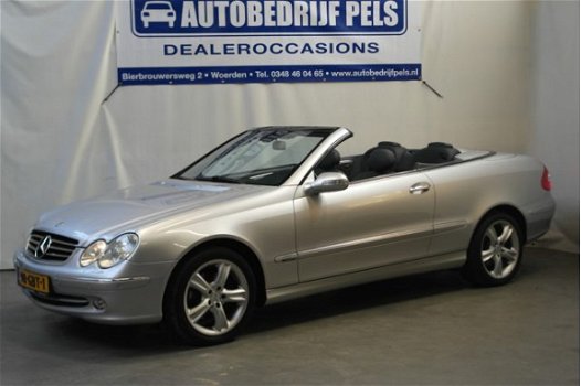 Mercedes-Benz CLK-klasse Cabrio - 240 ELEGANCE AUTOMAAT, AIRCO, LEER, ENZ. PRIJS INCL 6 MND BOVAG - 1